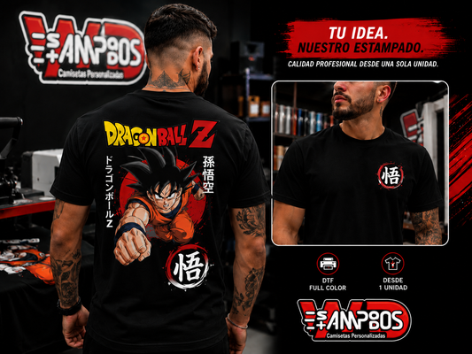 Camiseta Goku Dragon Ball Z
